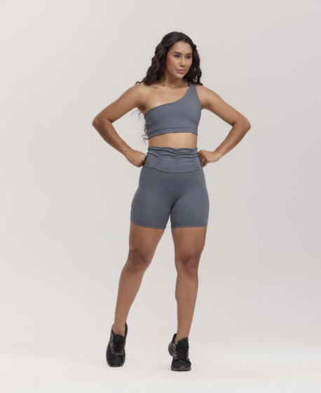 Conjunto Short Cós Franzido