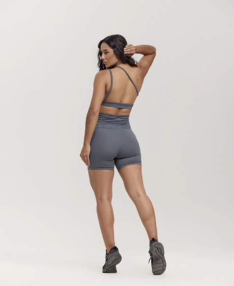 Conjunto Short Cós Franzido