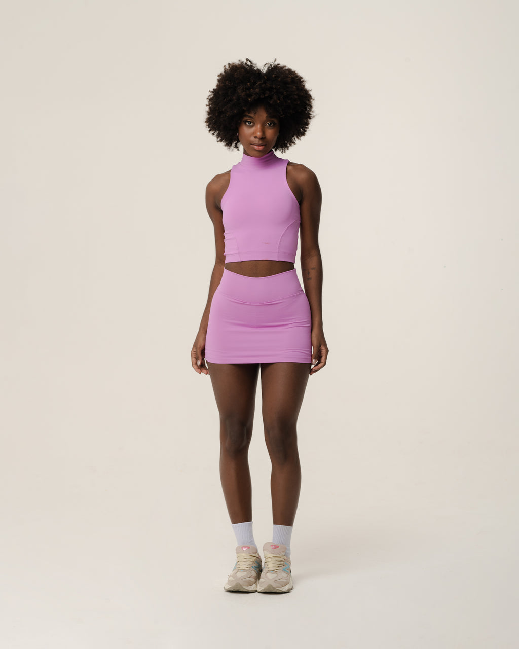 Conjunto Short-Saia Neck