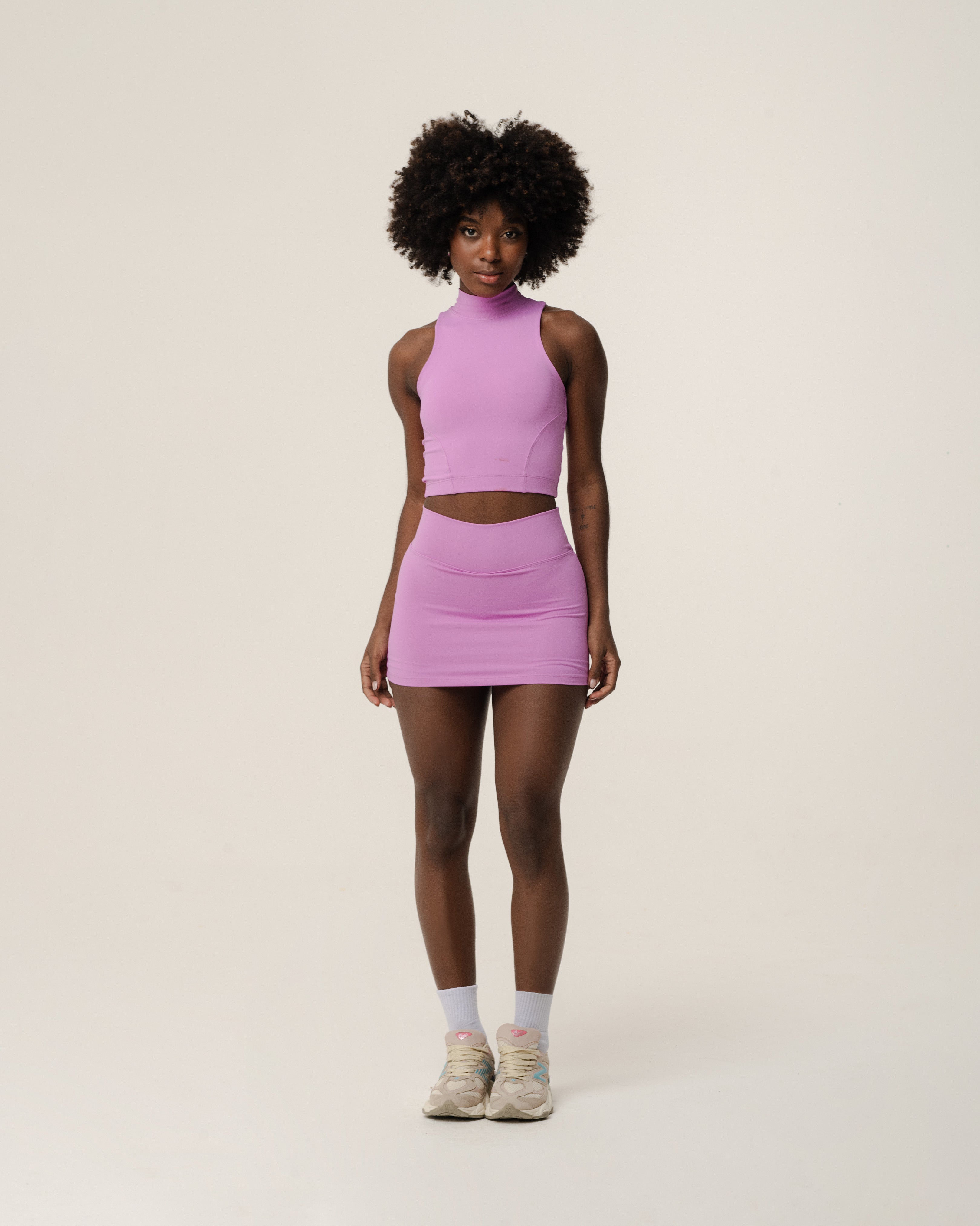 Conjunto Short-Saia Neck