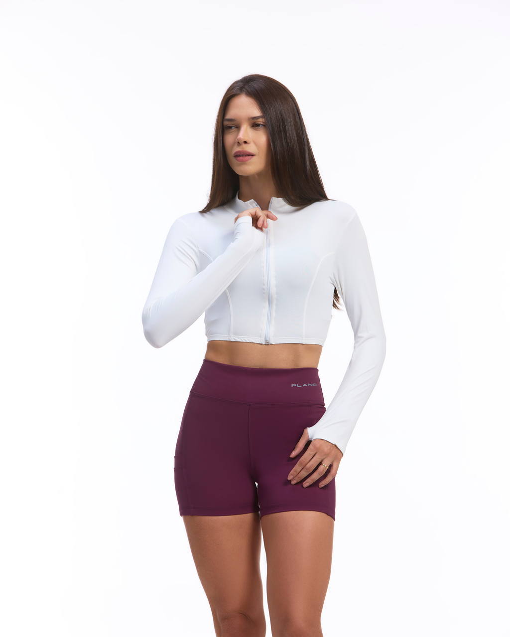 Jaqueta Cropped Active